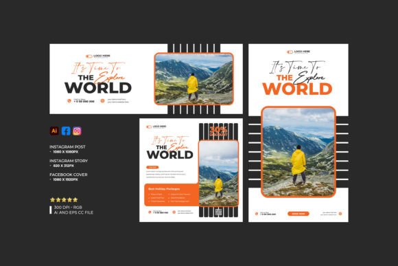 Download Travel Social Media Banner Template - Social Collection