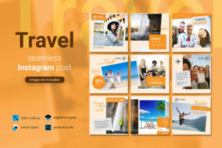 Download Travel Social Media Post - Orange Color - Social Collection