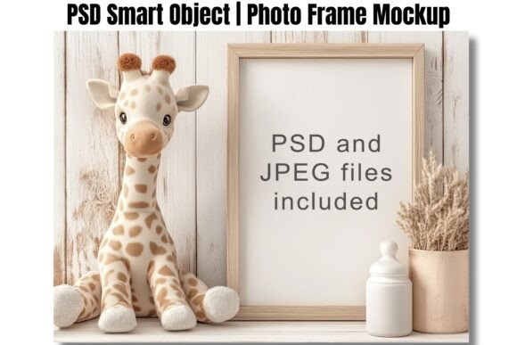 Download PSD Smart Object Photo Frame Mockup - Photo frame Collection