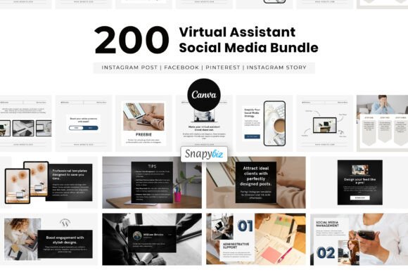 Download Virtual Assistant Social Media Canva - Social Collection