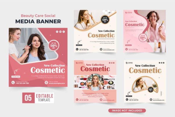 Download Cosmetics Social Media Post Collection - Social Collection