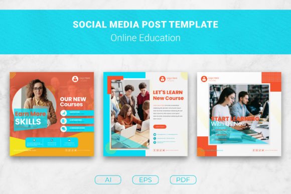 Download Online Education Social Media Posts - Social Collection