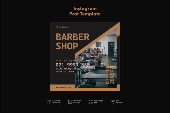 Download Babershop Social Media Kit Vol.5 - Social Collection