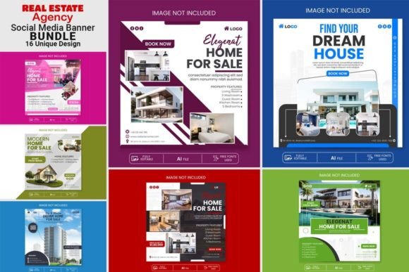 Download Real Estate Social Media Banner Template - Social Collection