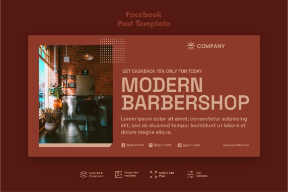 Download Babershop Social Media Kit Vol.3 - Social Collection