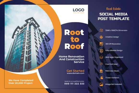 Download Real Estate IG Social Media Post Design - Social Collection