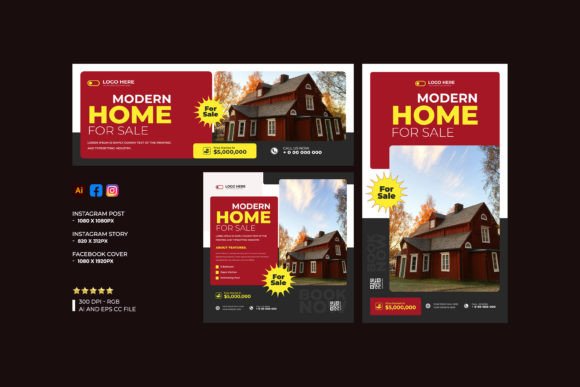Download Real Estate Social Media Banner Template - Social Collection