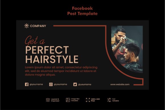 Download Babershop Social Media Kit Vol.2 - Social Collection