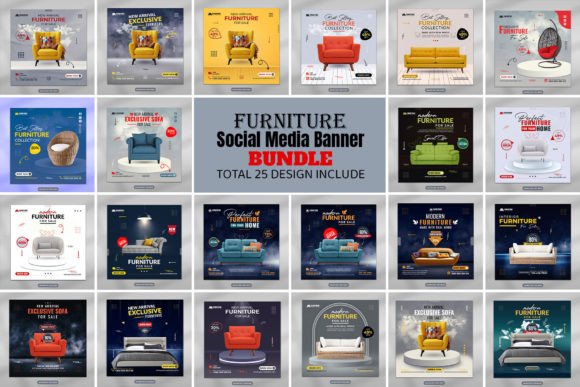 Download Furniture Social Media Banner Design - Social Collection
