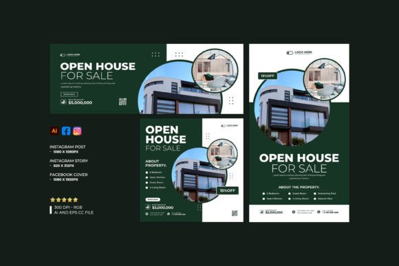 Download Real Estate Social Media Banner Template - Social Collection