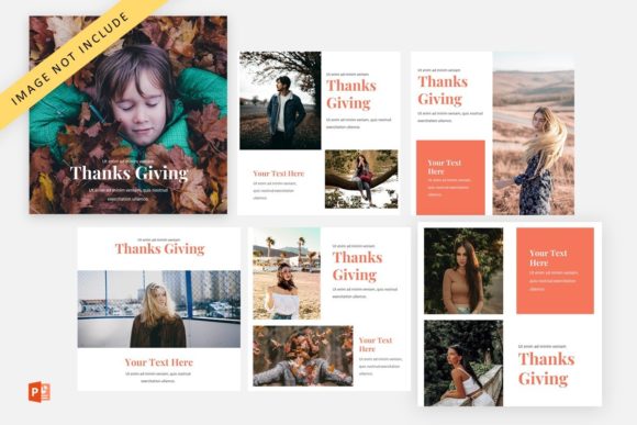 Download Instagram Feed Template Harvest Fashion - Premium Bundle